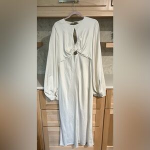 Elegant White Anthropologie Dress